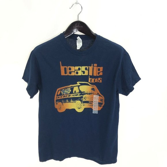 Gildan Other - BEASTIE BOYS M Medium Blue T-shirt Short Sleeve 10
